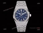 OMF Audemars Piguet Royal Oak 41mm 3120 Movement Forsted Gold Blue Face Watch
